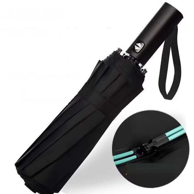 Premium Reinforced Wind-Resistant Umbrella with 16-Bone Structure, Durable and Anti-UV Protection