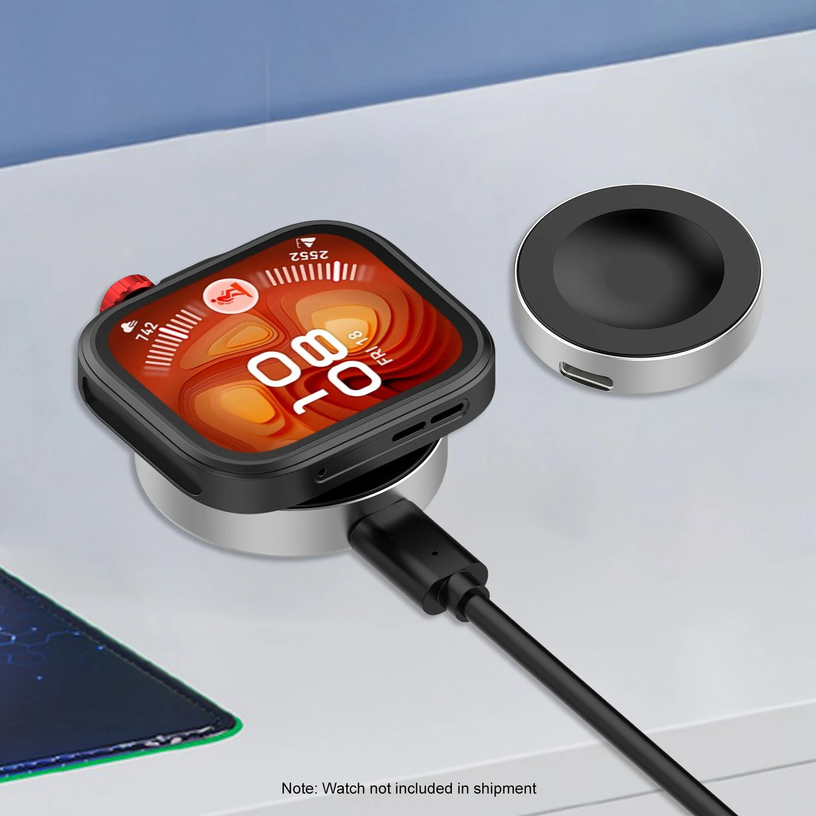 Enhanced USB Charger Cable for Huawei Watch Series - Detachable Dock Design