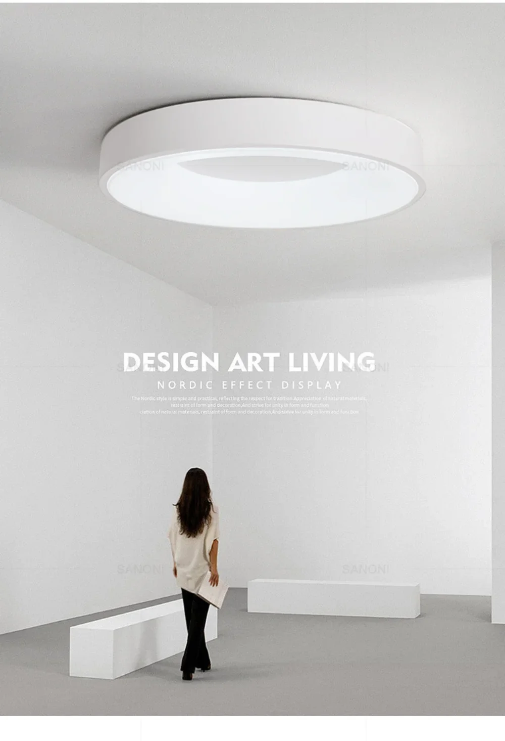 Modern LED Ceiling Lamp for Living Dining Room Corridor Bedroom Balcony Macaron Colorful Chandelier Home Decor Lighting Fixture
