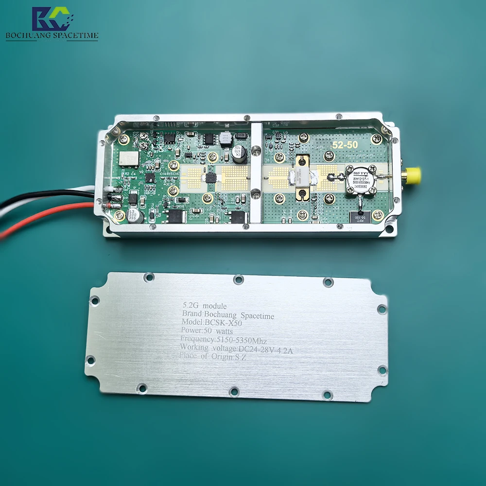 10W RF 저고도 항공기 전력 증폭 제어 모듈 1.5G/1.4G/2.5G/5.8G 소음 방어 모듈