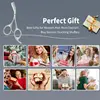 Stainless Steel Eyebrow Trimmer Scissors & Comb Set - Precision Grooming Tool for Men and Women - Effortless Hair Removal 5