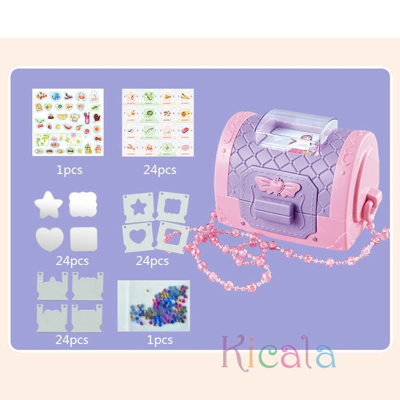 DIY Sticker Maker Toys Early Learning Educational Toys Party Favor Handmade Creative 3D Sticker Machine For Girls Boys Kids craft toys