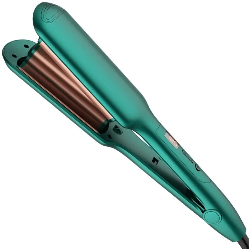 Ceramic Hair Rolling Pin Large Wave Styling Iron Home Use Women's Electric Rolling Hair Tool Quick Drying Straightening Brush