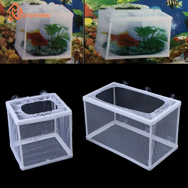 Fish Breeding Incubator Net Hanging Fish Hatchery Isolation Box for Aquarium fish breeding box