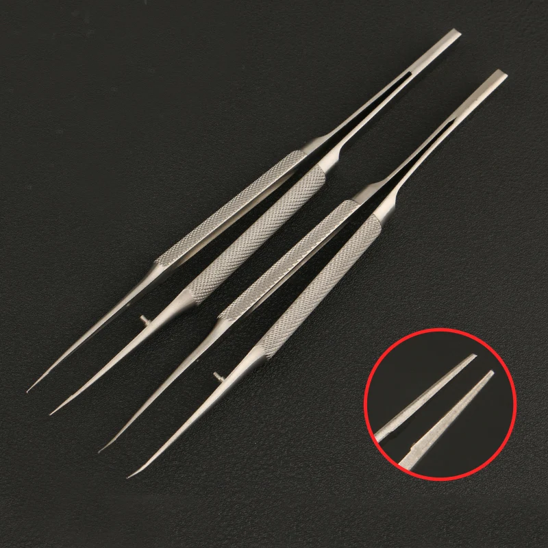 Ophthalmologic surgery microsurgical orthopedics, surgical instruments, straight bending platform, no hook, fine tweezers