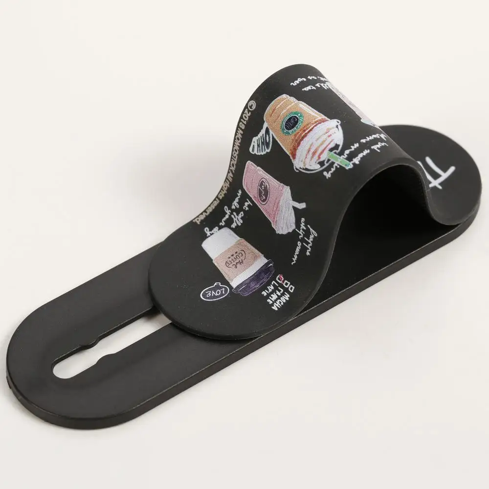 Universal U-shaped Finger Ring Holder & Phone Grip Stand Sticker