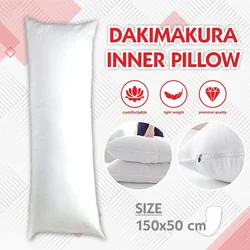 Body Pillow Inner Long Pillows for Anime Dakimakura Large Body Pillow Core Insert Sleep Pillow Bedding Couples Bedroom 150x50