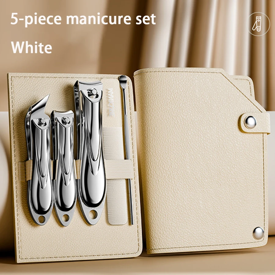 Manicure Set Manicure Set Personal Care Nail Clipper Kit 5 Pieces Nail Clipper Set Grooming Kit Gift for Relatives Friends Families Travel