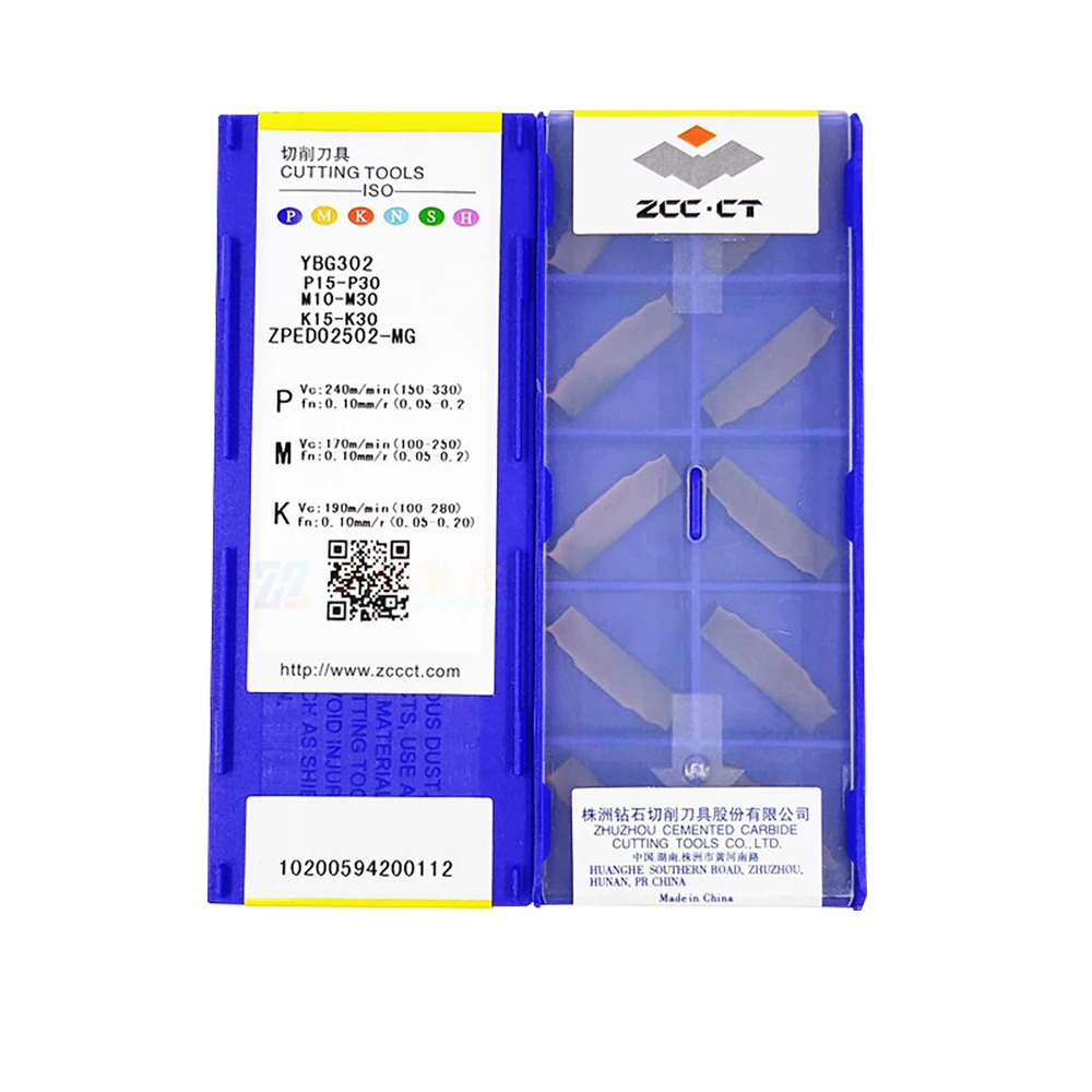 

ZCC CT 100% оригинальный ZPED ZPED02502 ZPFD ZPFD0302 ZPGD ZPGD0402 ZPHD ZPHD0503 ZPKD ZPKD0604 MG YBG202 YBG302 режущее лезвие