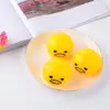 New Squishy Funny Egg Yolk Squeeze Toys Vomit Custard Bun Stress Ball Creative Stress Relief Sticky Decompression Toys For Kids 5