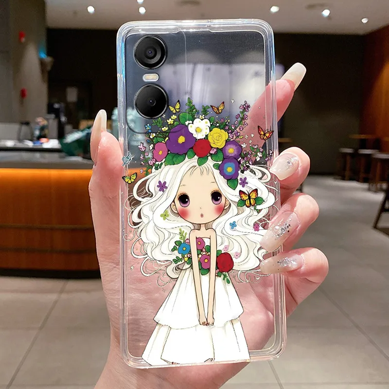 Luxury Dragon Pattern Silicone Back Cover - Techno Pop 6 Pro