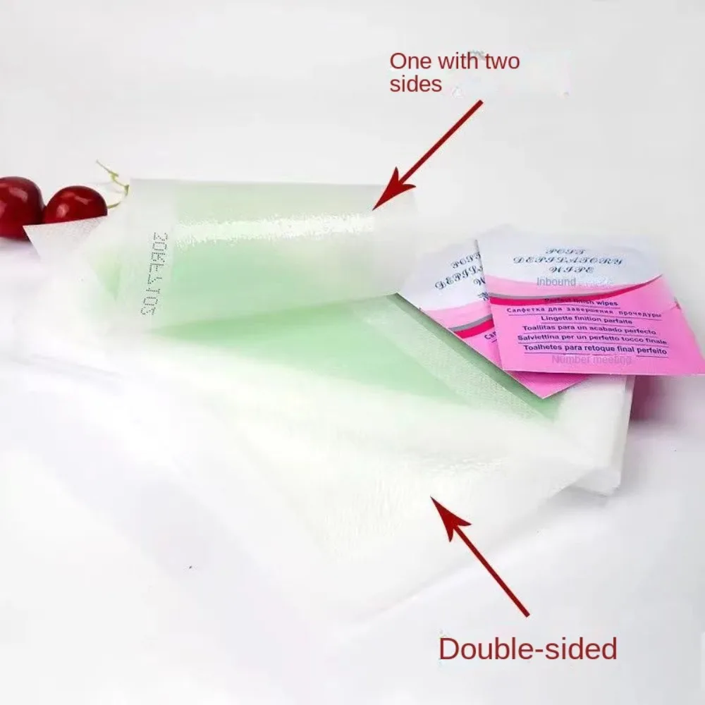 Double Sided Hair Removal Wax Strips for Leg Body Face for Chin Upper Lip Jaw Eyebrow Beard Hair Removal Wax Paper Useful