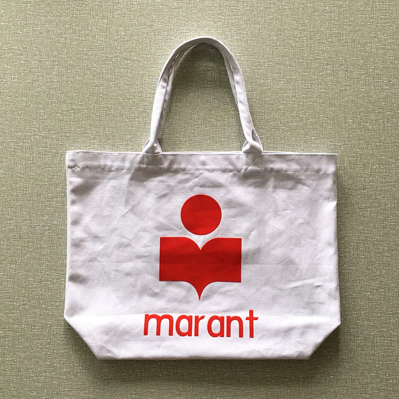 

Luxury Rose Red Summer Letter Logo Printed Canvas Bag Womens Simple Portable Shoulder Handbag Dropshipping Shipping Bags