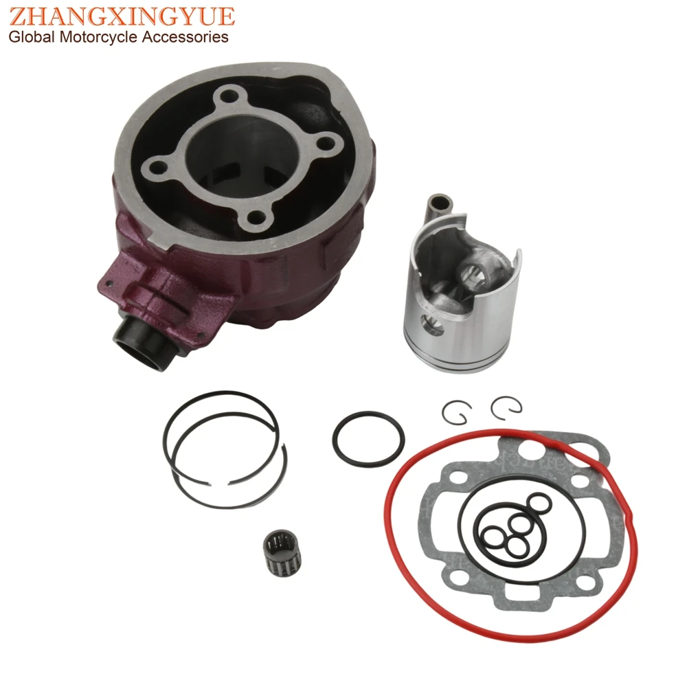 Kit Cilindro Big Bore Moto 49Mm 90Cc Per Motore Peugeot Nk7 Xp6 Xp7 Xps Xr6 Xr7 50Cc Lc 2T Am6 Minarelli