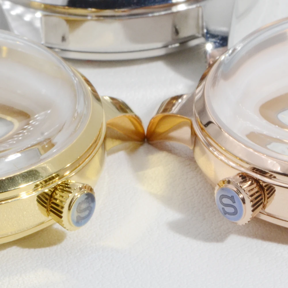 Elegant 40mm Sapphire Dive Watch Case – Men's DIY Accessory