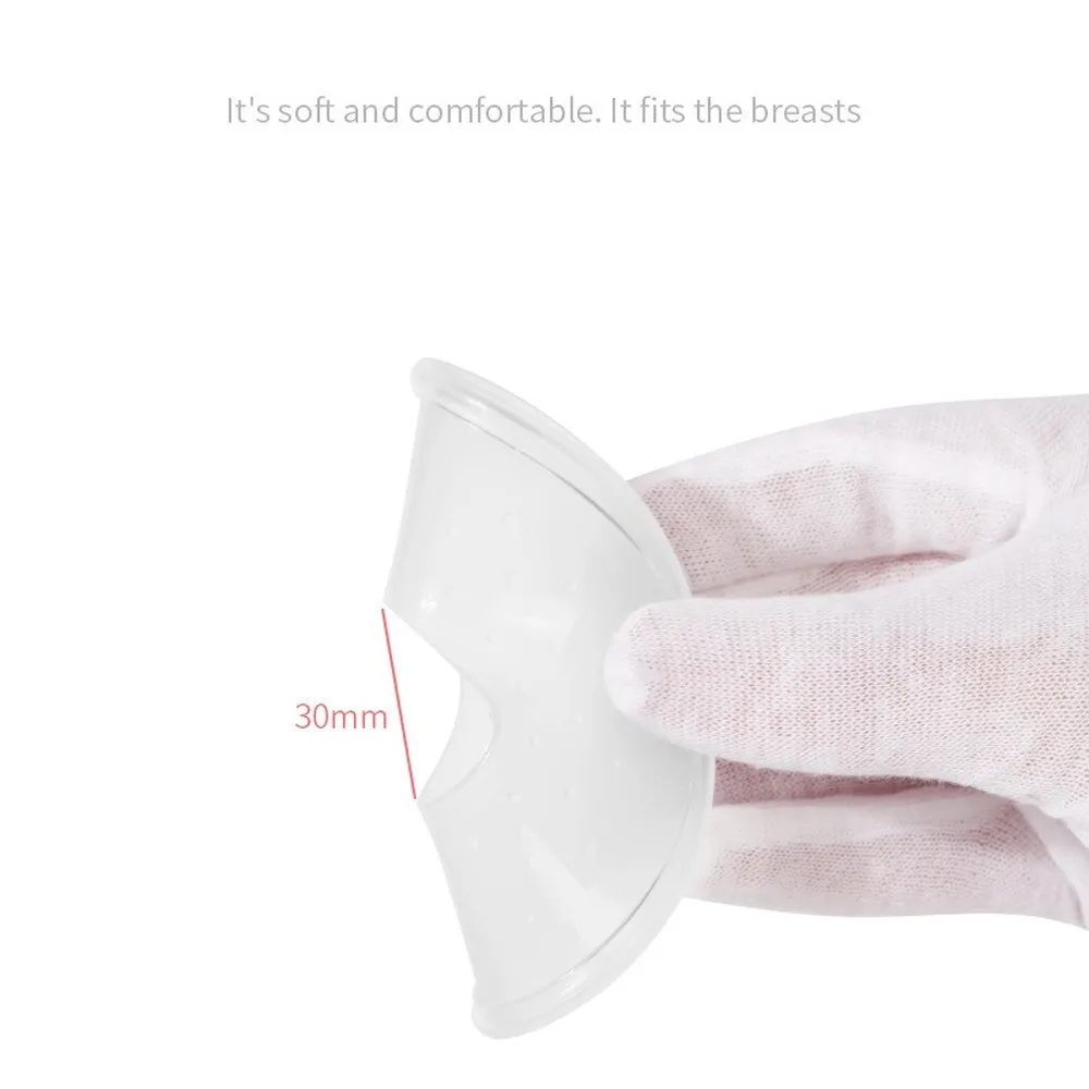Breast Correcting Shell Baby Feeding Milk Saver 2pcs Protect Sore Nipples for Breastfeeding Collect Breastmilk for Maternal