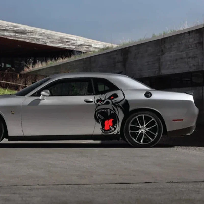 Gorilla King Kong Vinyl Decals - Waterproof, Durable Vehicle Racing Graphics Stickers