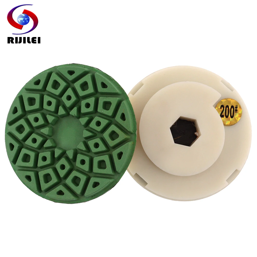 4 Inch Snail Lock Edge Polishing Pad 100 mm Edge Grinding Wheel Granite Marble Stone Concrete Abrasive Disc Polish Wheel terminator brand brass combination pad lock 20 mm 4 wheel