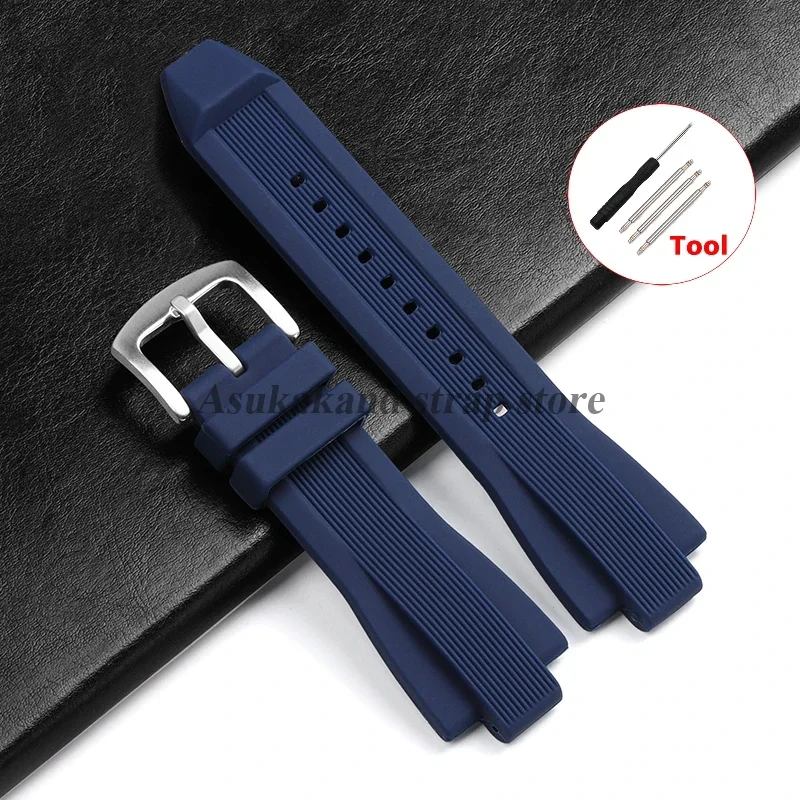 Men's Silicone Watch Strap - Soft Replacement Band