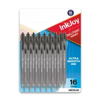 InkJoy 100RT Retractable Ballpoint Pens, Medium Point, Black, 16 Count 1