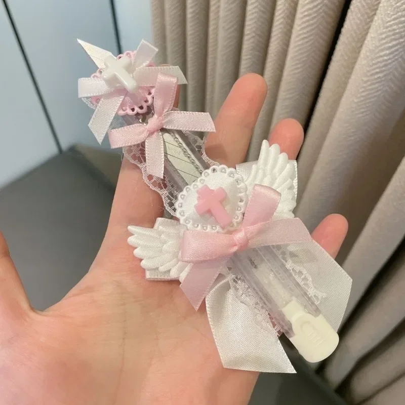 Creative Design Utility Knife for Student Sweet Wings Heart Bow Portable Mini Paper Cutter School Supplies,utility knife,paper cutter,cutting knife,paper cutting knife