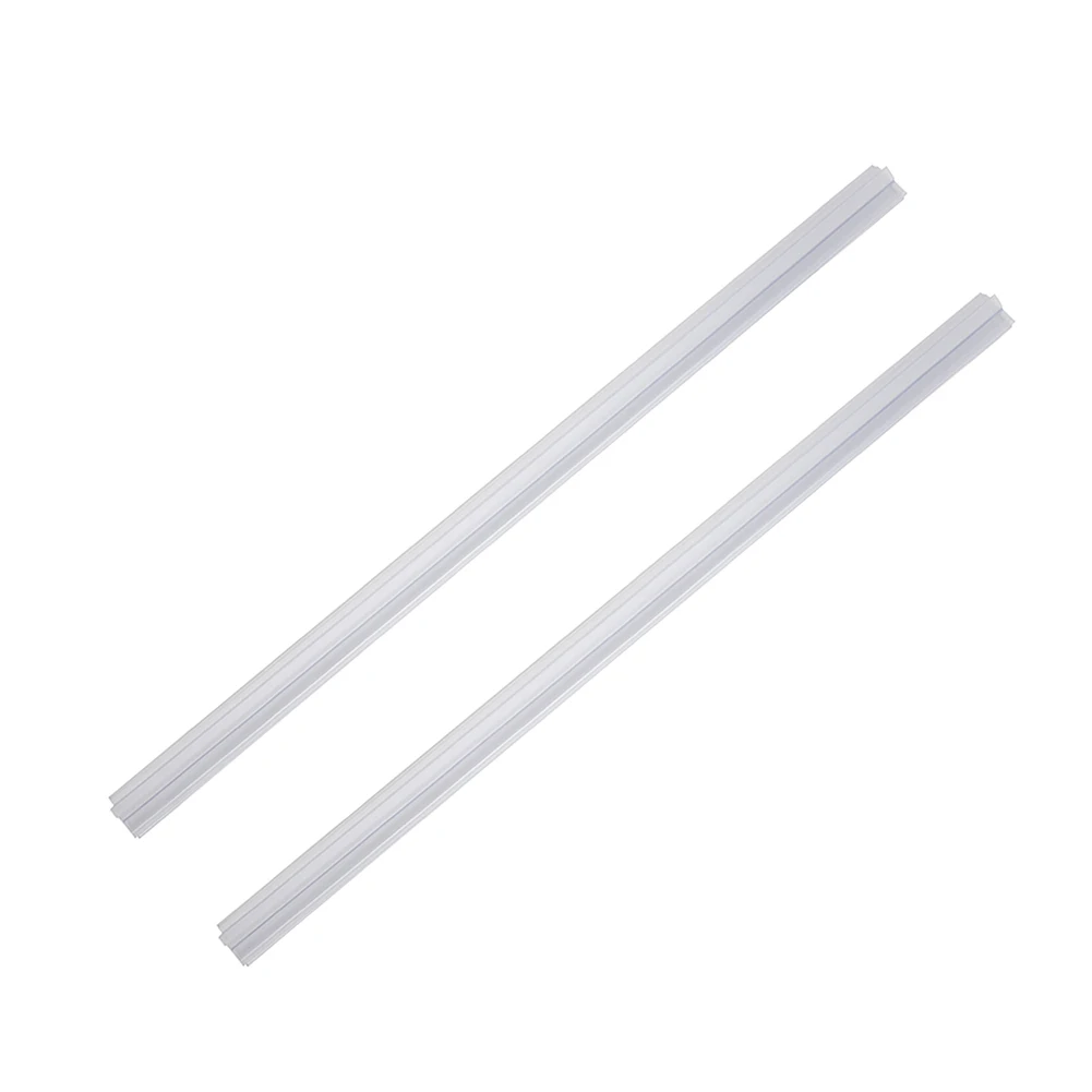 2pcs Shower Screen Seal Strip PVC Door Bath Shower Seal Strips For 6mm Glass 14-23mm Gap Glue-free Waterproof Weatherstrip
