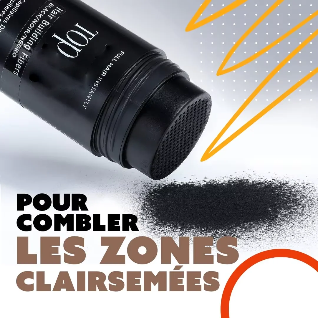 Hair Building Fibers 27.5 grams Filled Thin or Sparse Hair Instant Dense Plump Hair Men and Women