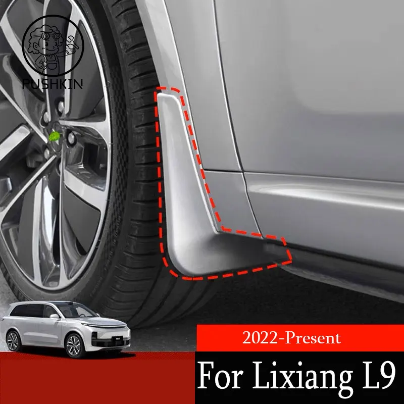 

Mudflaps For LEADING IDEAL LiXiang L9 2022 2023 2024 Car Compatible Mudguards Fender Mud Guards Cover Splash Styling Accessories