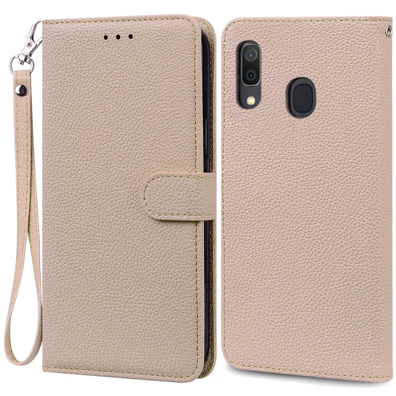 Leather Wallet Flip Case for Samsung Galaxy A40 - Stylish and Protective Cover