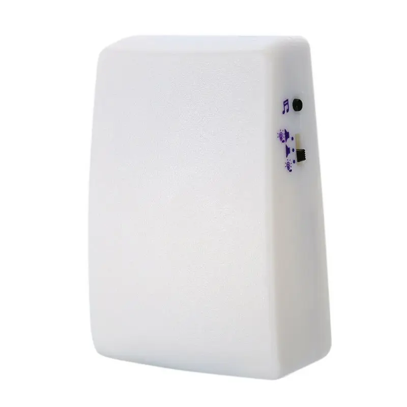 7 Color Light Flash Changeable Music Doorbell Home Wireless Door Chime Caller for Elderly/Deaf Hard of Hearing