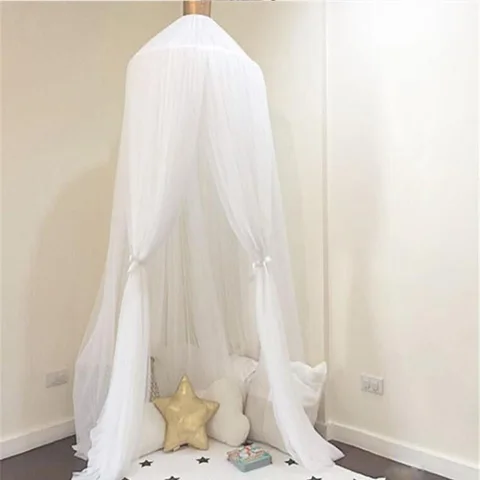 Nordic Bed Net Children's Room Decorated with Hanging Bed Curtain Bed Curtain Children's Tent Bed Curtain Baby Bed Net Kids