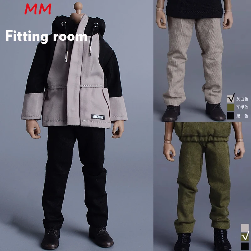 

1/12 scale male dolls clothes Fashion pants fit 6'' TBLeague JIAOU DOLL action figure