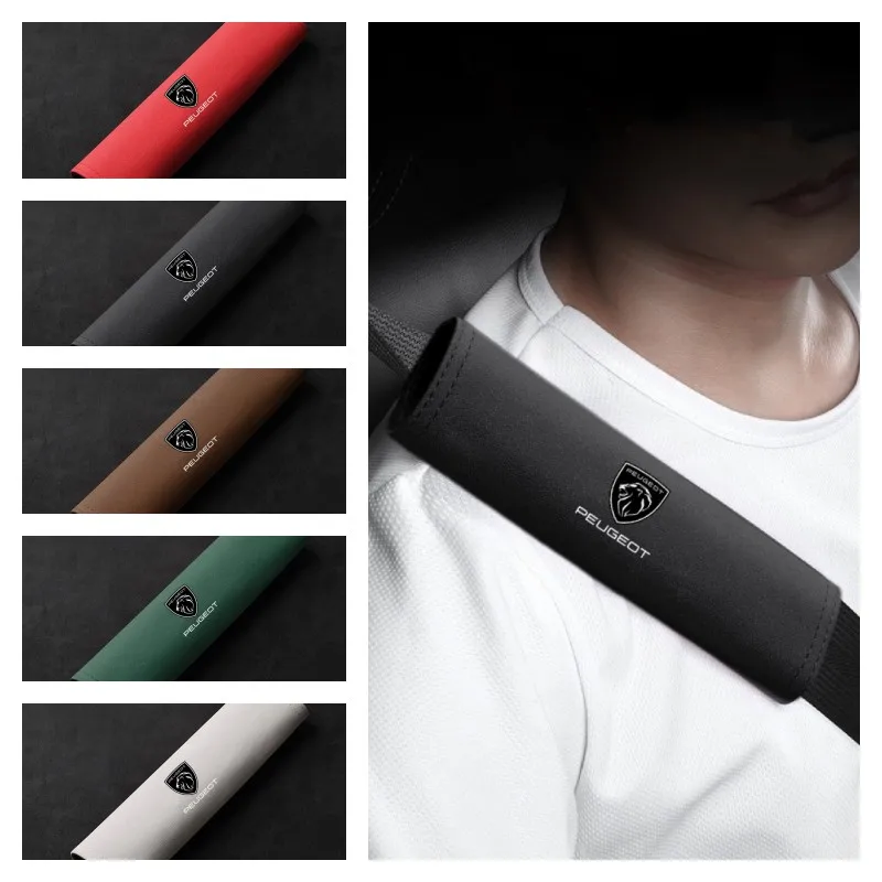 

Universal Car Safety Belt Cover Adjustable Seat Belt Cover Shoulder Strap Covers Car Shoulder Protector Pad Auto Accessories