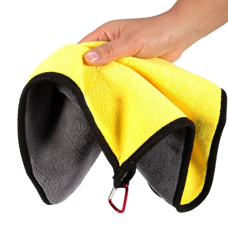 Description Picture 3 of itemOutdoor Sports Thickening Fishing Towel Non-stick Absorbent Fishing Clothing Wipe Hands Soft Towel Fishing Accessories Equipment