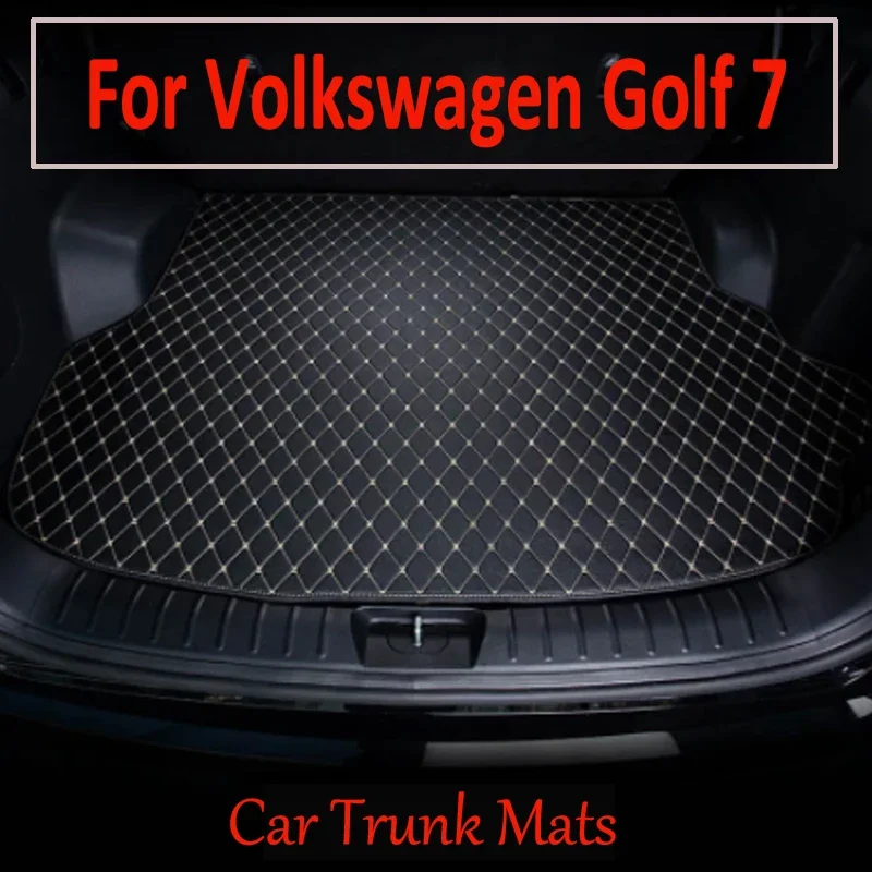 

Коврик из искусственной кожи под заказ для автомобильного багажника Volkswagen Golf 7 универсал 2013 2014 2015 2016 2017 2018 2019