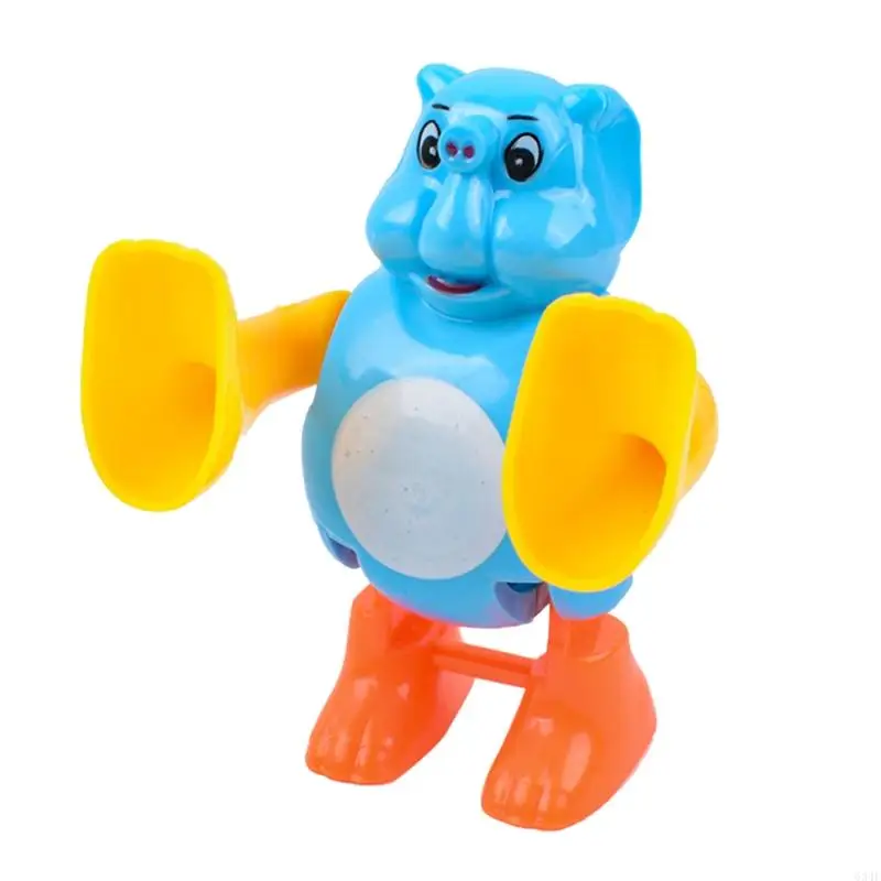 634F Realistic Animal Toy Spring Wind-up Animal Statue Birthday Gift for Boy Girl Party Favor Nostalgic Gadget 80/90s Gift