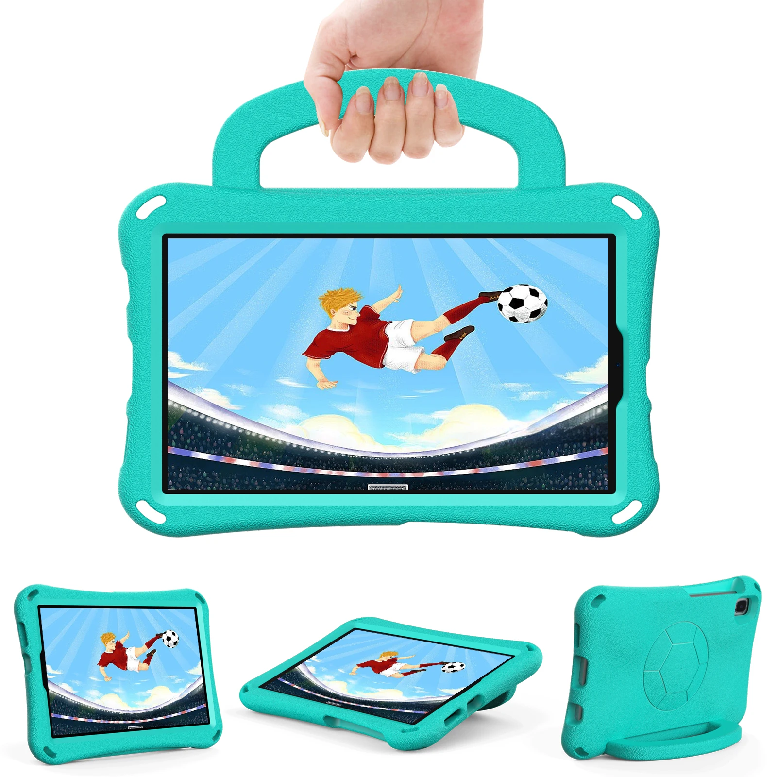 Lightweight Shockproof Tablet Cover with Handle Stand
