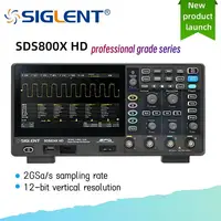 Siglent high-definition oscilloscope SDS800X HD series (SDS802/804/812/814/822/824X HD), 12 bit resolution, 2/4 channels 1