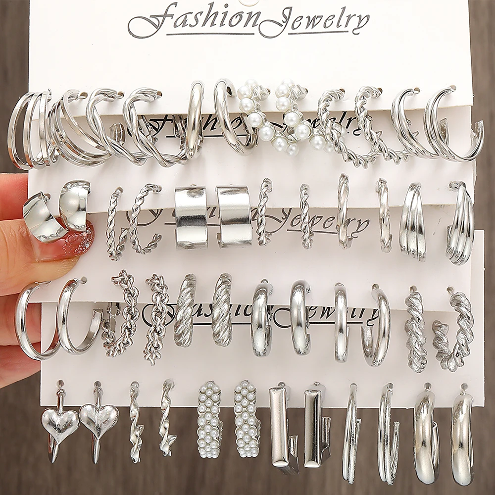 Women and Girls Fashion Earrings Set 1