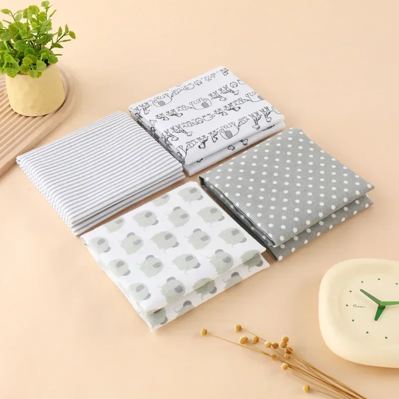 4pc/set Cotton Baby Swaddle Blankets Flannel Receiving Blanket for Newborn Muslin Swaddling Cloth Bedding Babies Accessories 2
