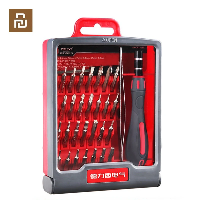 Youpin DELIXI 33 In 1 Screwdriver Set for Mobile Phone Computer