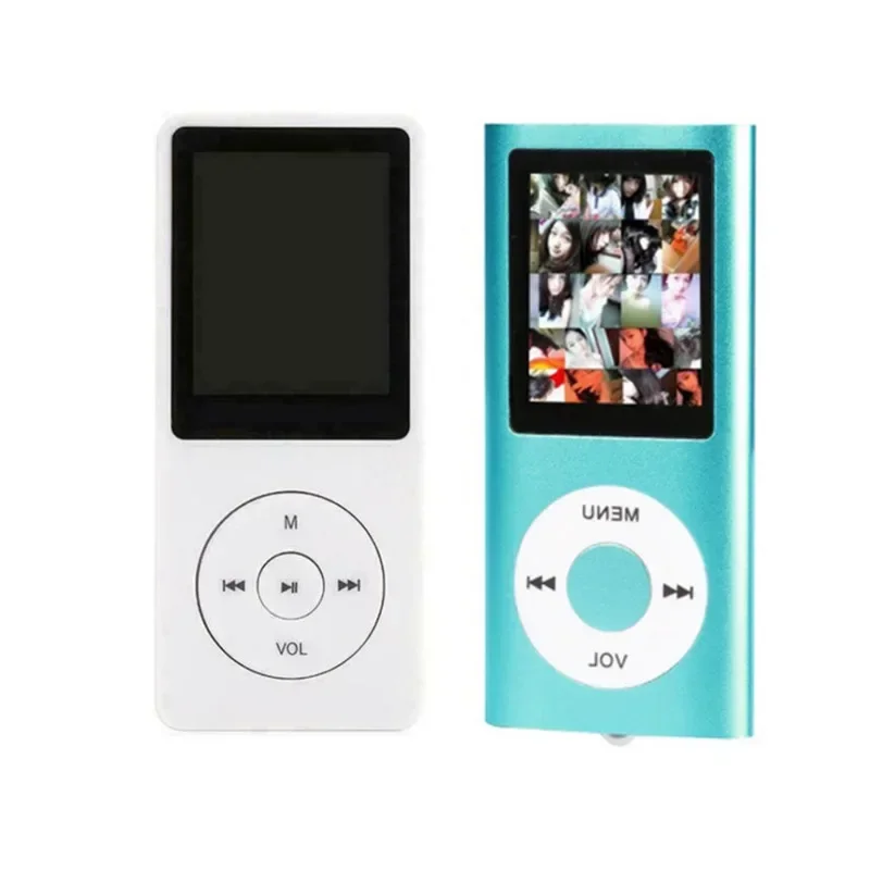 New Sport Cute FM Radio Card Mp3 Mp4 Player Portable with 1.8 LCD Support Music Video Media Mp3 Players Color Screen