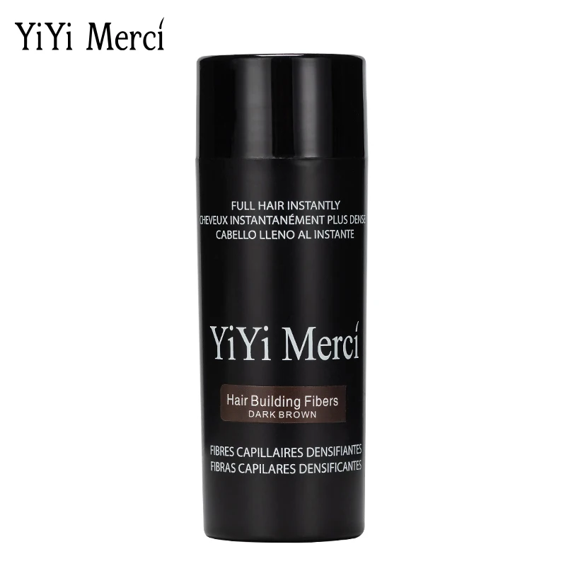 Top Quality Full Hair Instantly Hair Building Fibers Hair Pulver For Men&Women Hair Concealer Powder 27.5g Hair Fibers