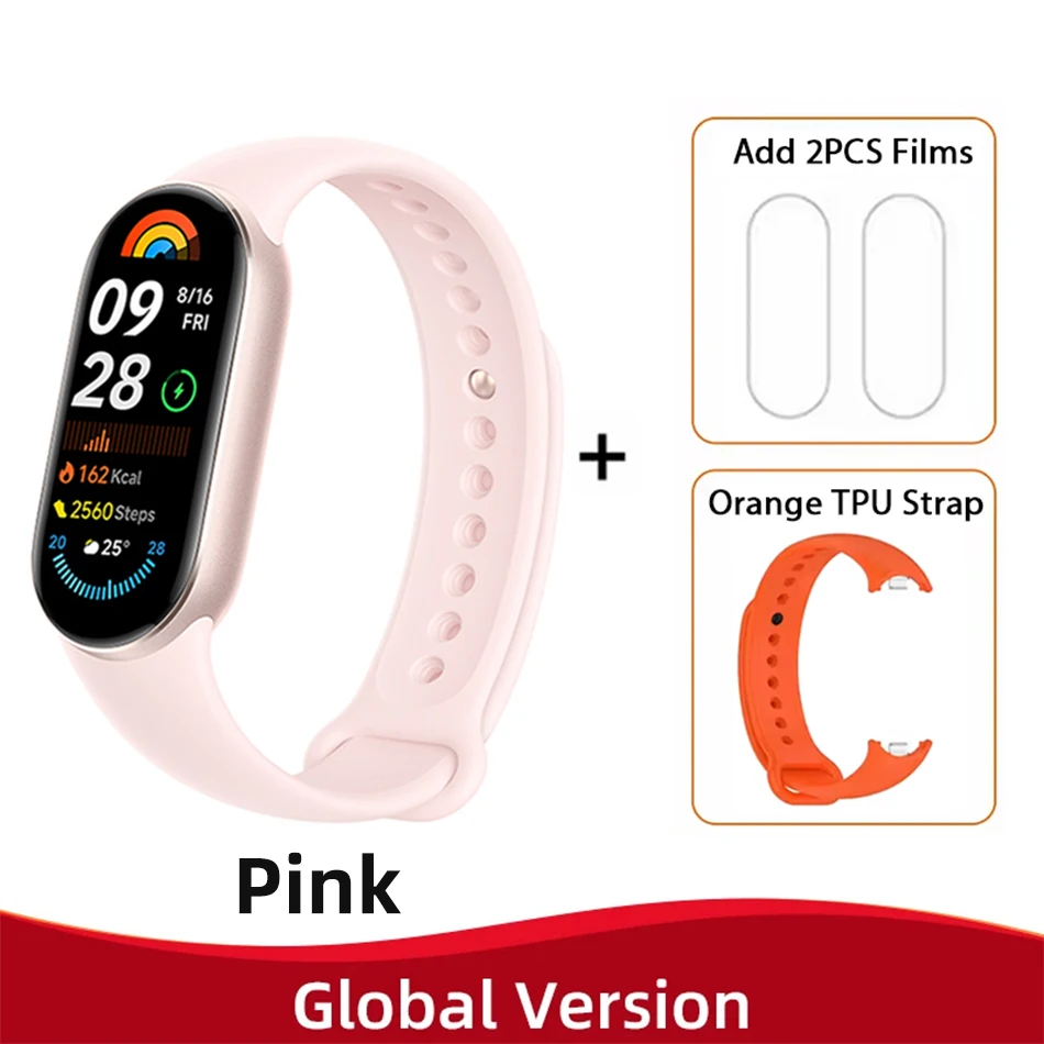 Pink N Orange Strap