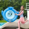 New Shark Pool Float,Inflatable Pool Floats Swimming Ring for Kids,Pool Floaties Ideal for Summer Beach Toys 6