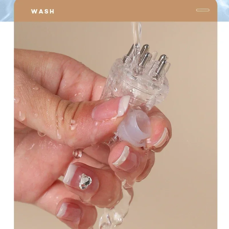Scalp Applicator Liquid Comb Portable Mini Massage Comb Essential Oil Liquid Guiding Massager Anti Hair Loss Scalp Care Tools 5