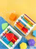Motor Skills Training & Educational Fun: Baby Shape Sorter Cube Toy for Kids! 3
