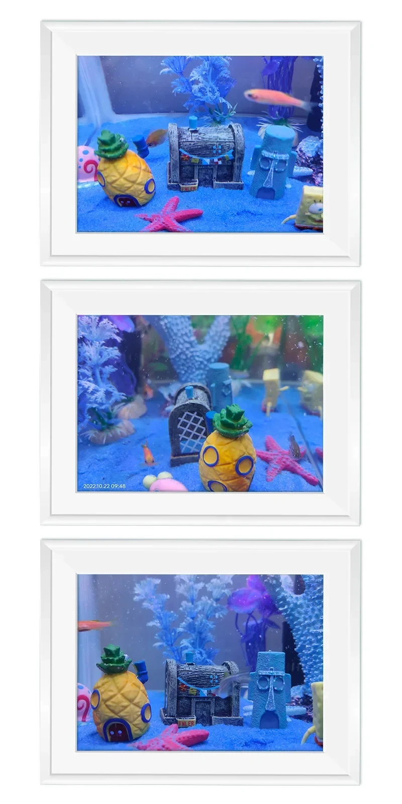 Fish Tank Decorations Aquarium Decoration Landscaping Accessories Fish Tank Aquarium Decoration Cartoon Character Pineapple House