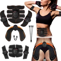 Electrical EMS Abs Muscle Stimulator Massager Abdominal Hip Trainer Waist Trimmer For Arm Leg Body Shaping Massage Equipment 1