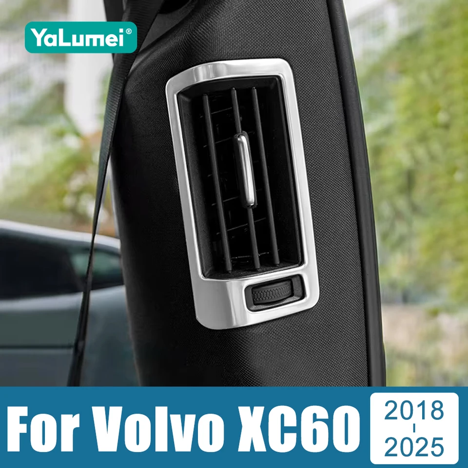 Auto Abdeckung Trim Cover Für Volvo XC60 (2018-2025) – Lautsprecherverkleidung Für Dach-Hochtöner, Selbstklebend
